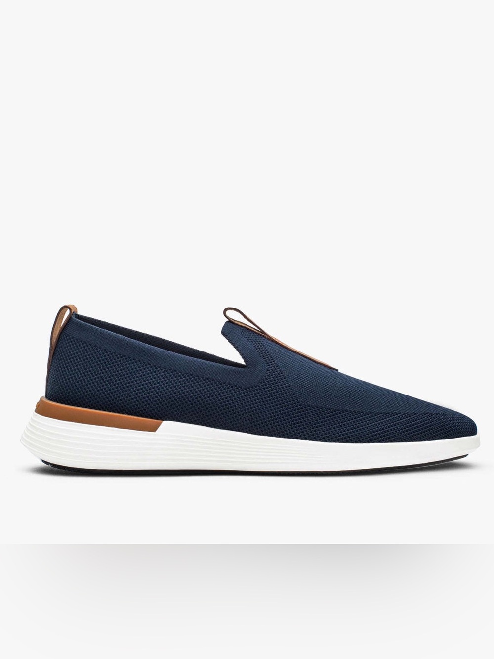 Wolf & Shepherd SwiftKnit™ Loafer Men's Slip-On Knit Trainer - Navy size 11